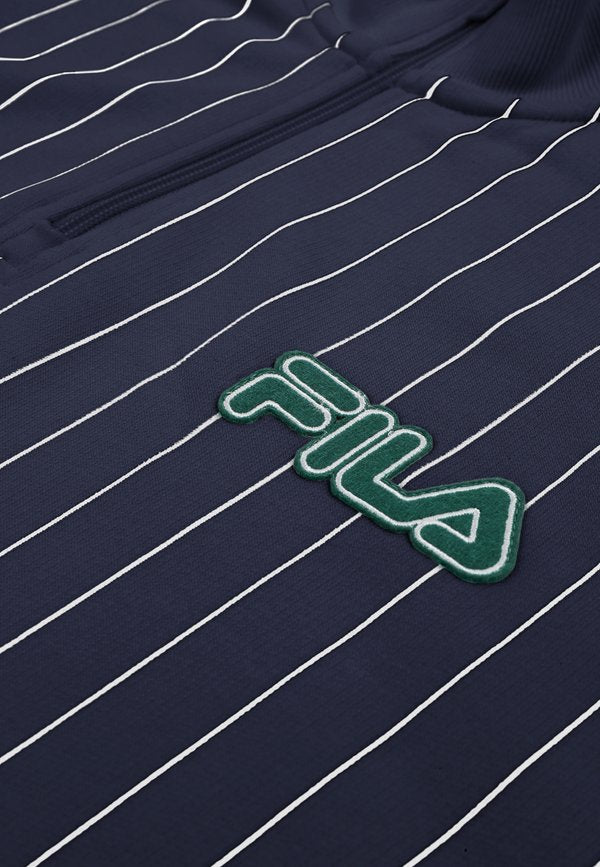 Fila STATUTO LOOSE PINSTRIPED HALF ZIP