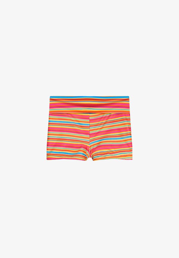 Bershka STRIPED - BIKINI CULOTTES - Bikini bottoms - light pink