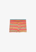 Bershka STRIPED - BIKINI CULOTTES - Bikini bottoms - light pink