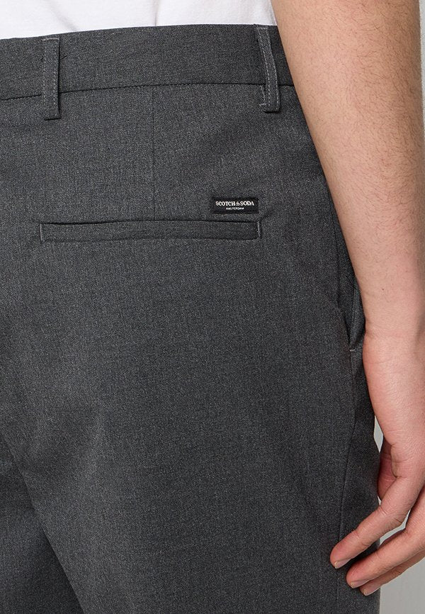 Scotch & Soda IRVING - SLIM TAPERED MELANGE VISCOSE-BLEND CHINO