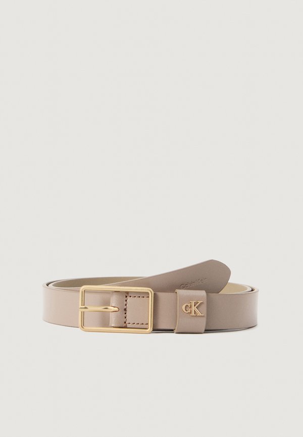 Calvin Klein CLASSIC BUCKLE - Belt - desert taupe