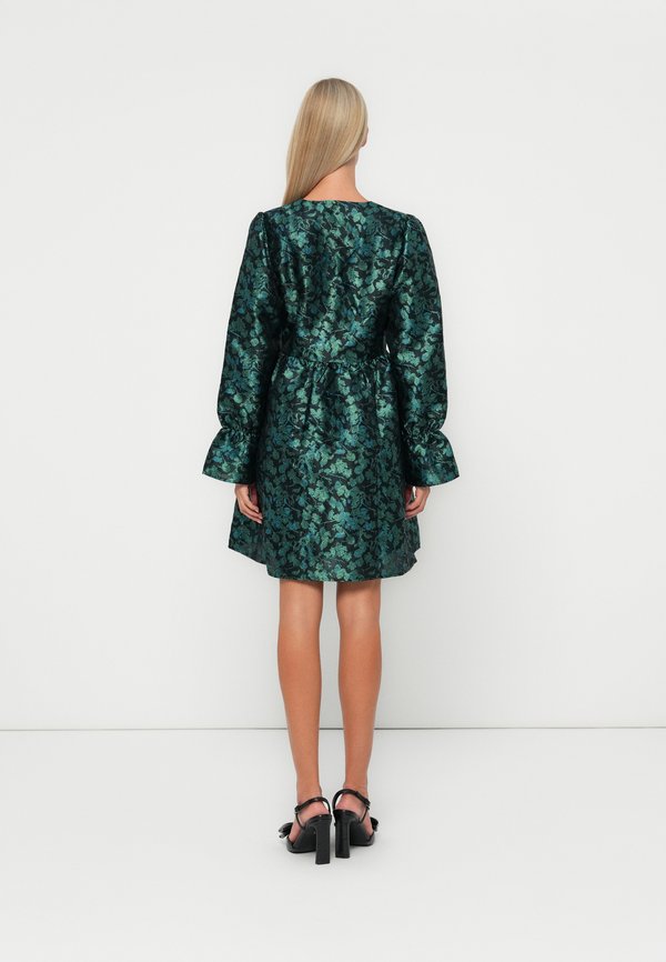 YAS YASNOOM LS JACQUARD DRESS - SHOW