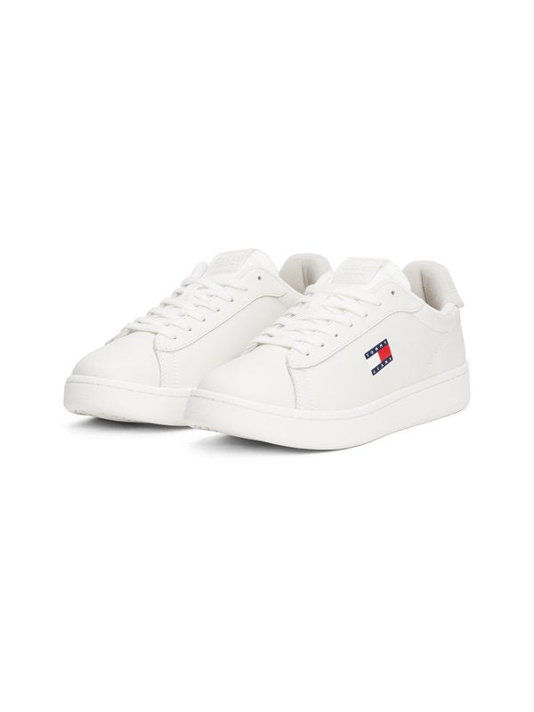 Tommy Jeans ARCHIVE COURT LEATHER TRAINERS