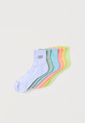 New Balance EVERYDAY ANKLE UNISEX 6 PACK - Socks - neon yellow/orange/neon pink