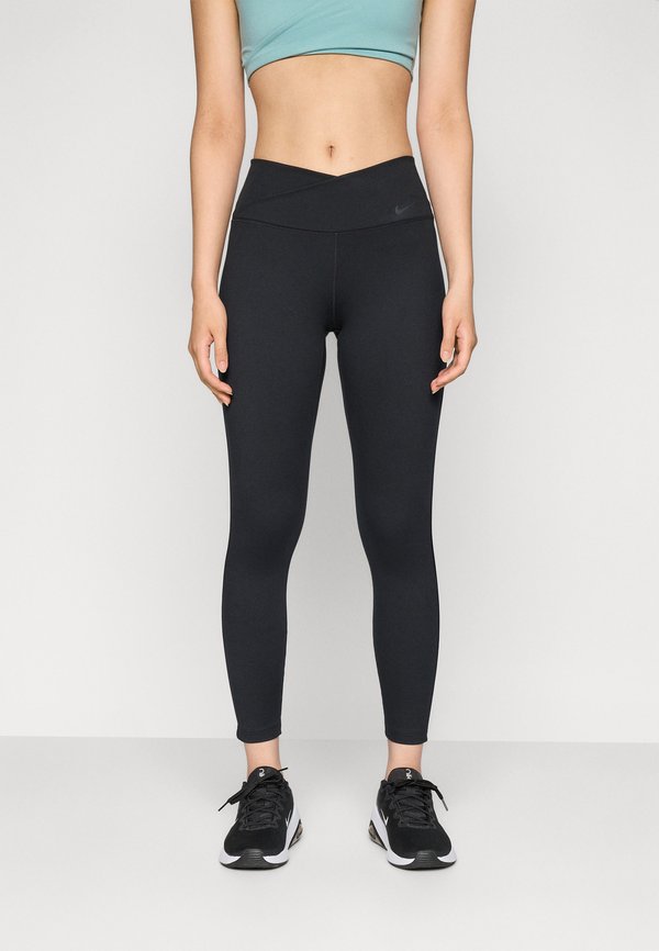 Nike Performance ONE 7/8 - Leggings - black/dark smoke grey