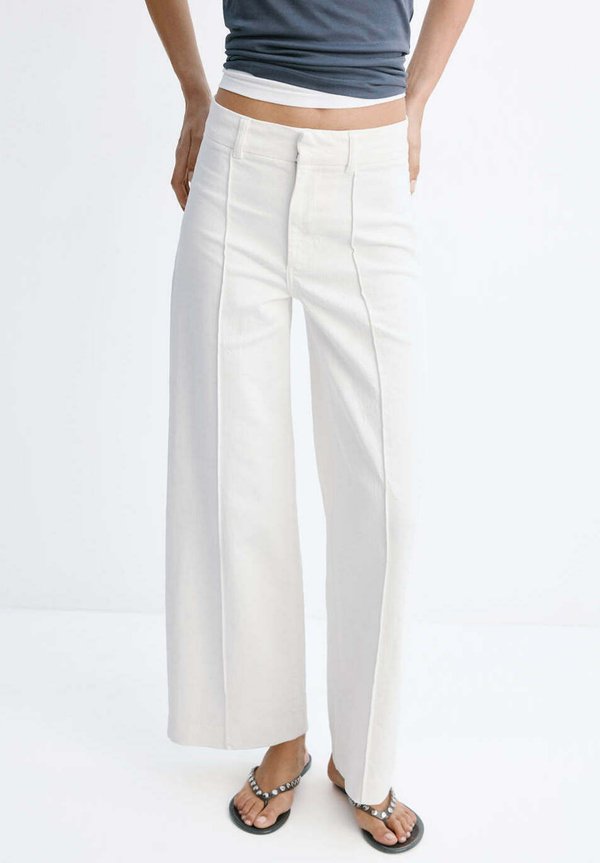 Mango ADULT - Wide Leg - white