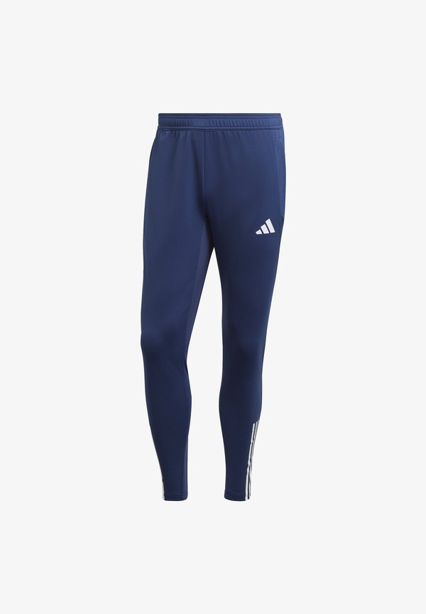 adidas Performance FUSSBALLTIRO  - Tracksuit bottoms - dunkelblauweiss