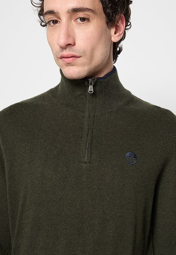 North Sails HALF ZIP 12GG KNITWEAR