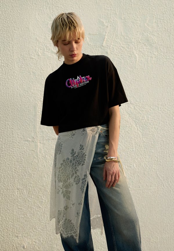 Alpha Industries STUDIO RAINBOW CROPPED