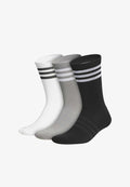 adidas Performance ADIDAS PERFORMANCE 3 PK CREW SOCKS UNISEX - Sports socks - white/grey/black
