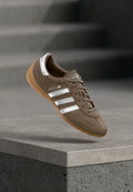 adidas Originals HANDBALL SPEZIAL PRO - Trainers - earth strata/silver-coloured metallic