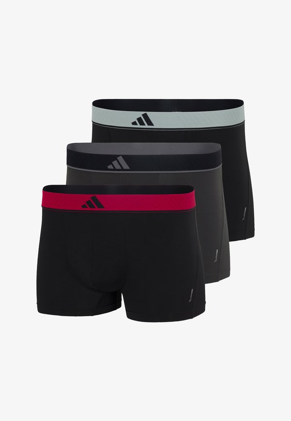 adidas Sportswear ACTIVE 3 PACK - Trunks - schwarz grau