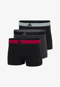 adidas Sportswear ACTIVE 3 PACK - Trunks - schwarz grau
