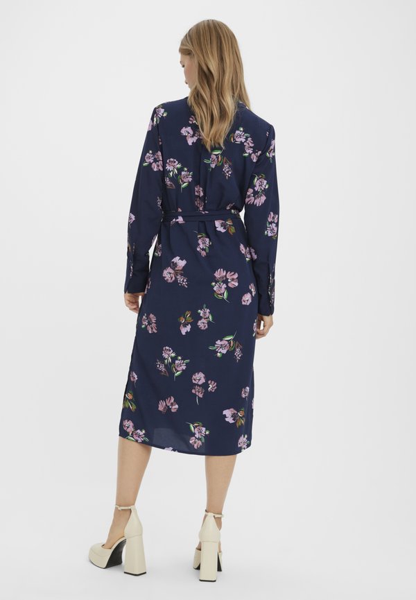 Vero Moda VMLYDIA CALF SHIRT DRESS