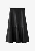 Mango A-line skirt - black