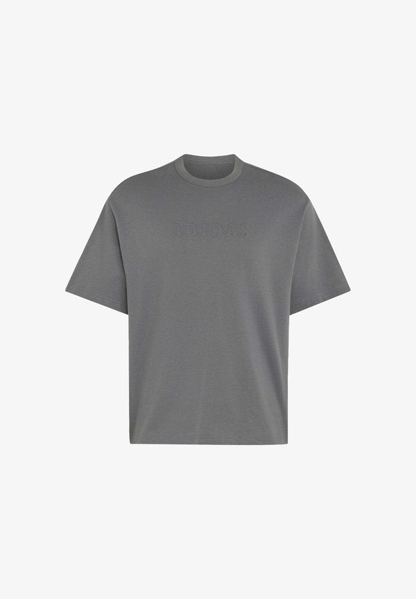 adidas Sportswear ADIDAS SPORTSWEAR SOFT LUX GRAPHIC TEE - Basic T-shirt - grey five