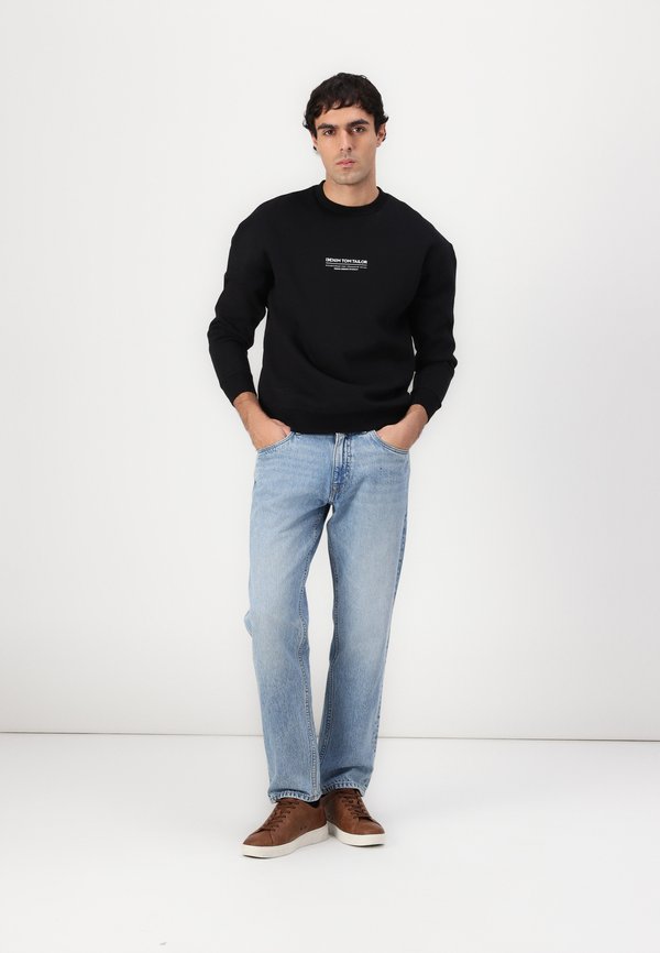 TOM TAILOR DENIM RELAXED PRINTED CREW NECK