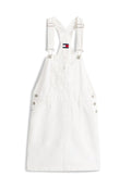 Tommy Jeans LOGO POCKET MINI DENIM DUNGAREE DRESS