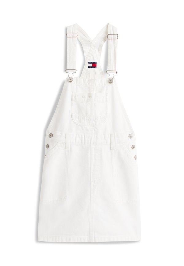 Tommy Jeans LOGO POCKET MINI DENIM DUNGAREE DRESS