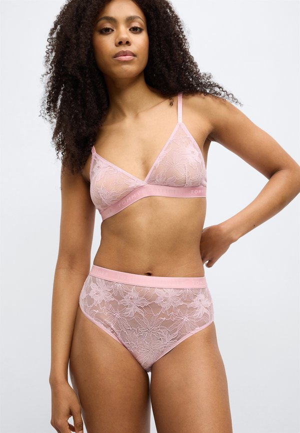 Tommy Hilfiger REPEAT LOGO LACE HIGH RISE BRIEFS