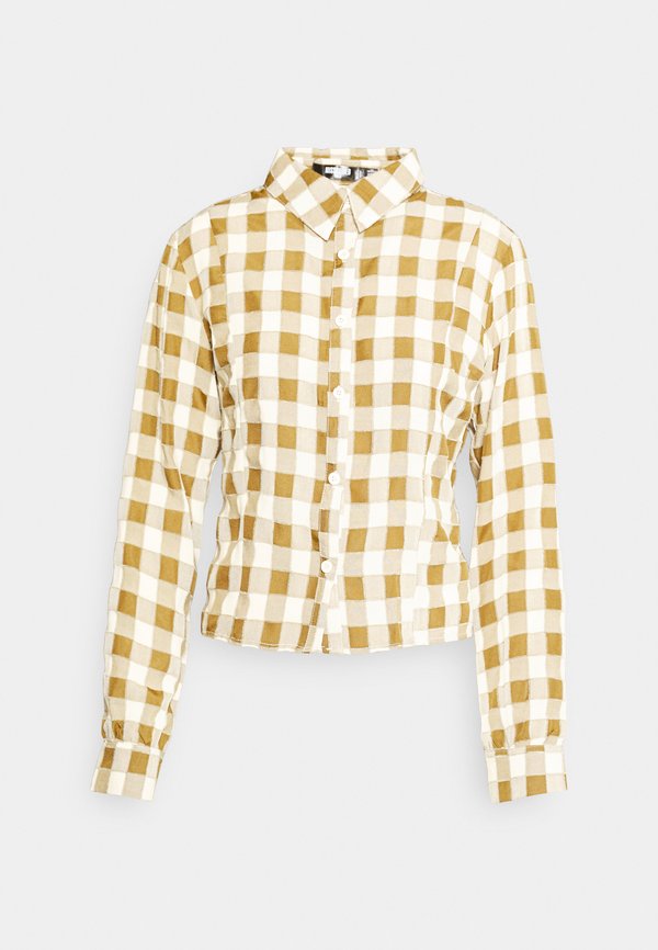 Missguided Tall GINGHAM BLOUSE