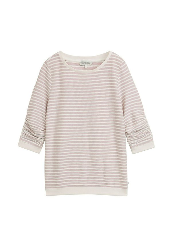TOM TAILOR DENIM STRIPED JACQUARD