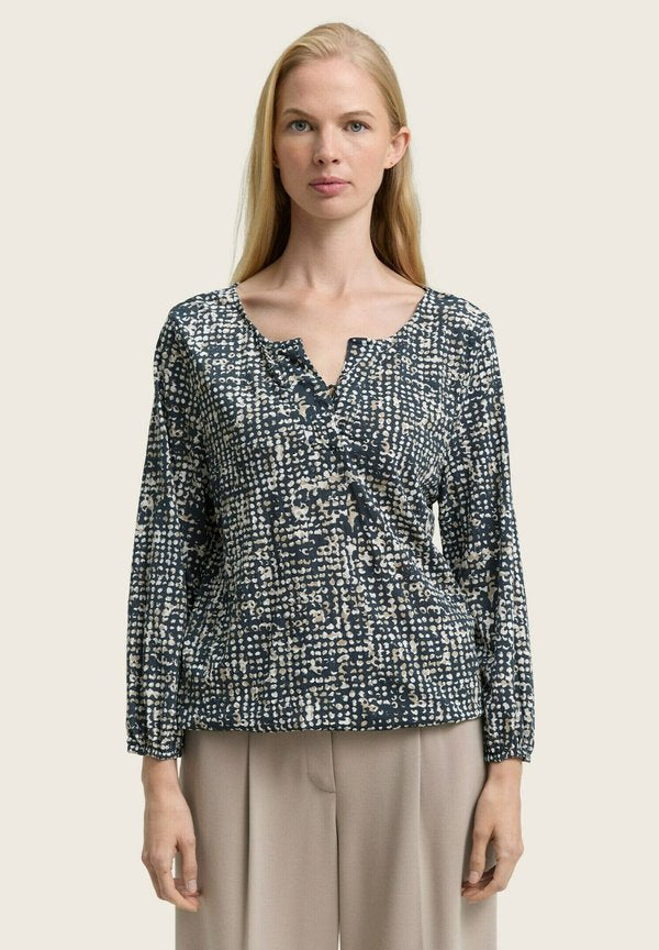 TOM TAILOR CRINKLE MIT MUSTER