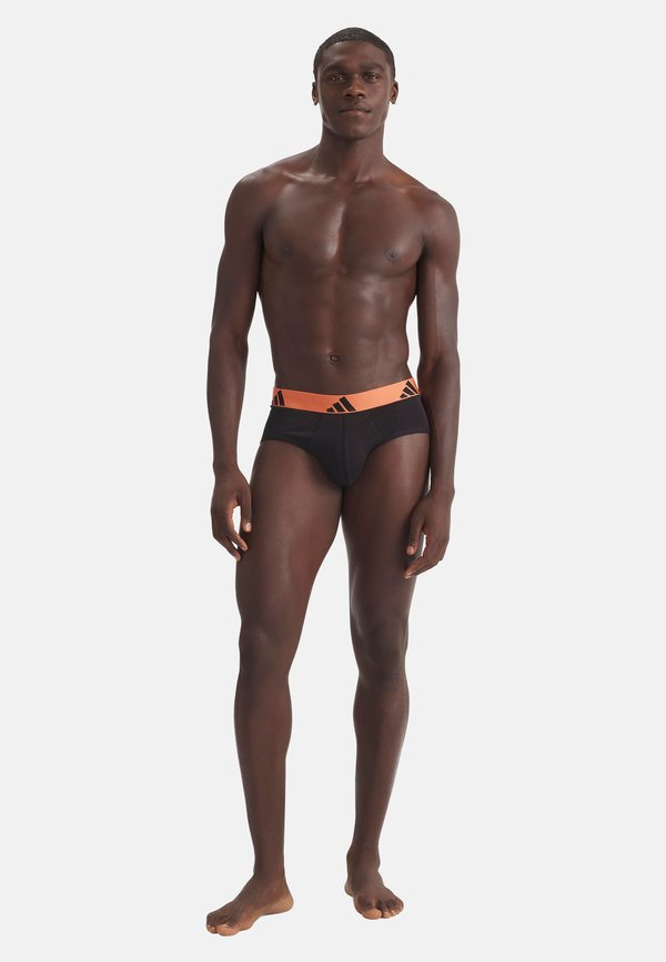 adidas Sportswear 3ER PACK ACTIVE FLEX  SLIP - Briefs - schwarz multicolor