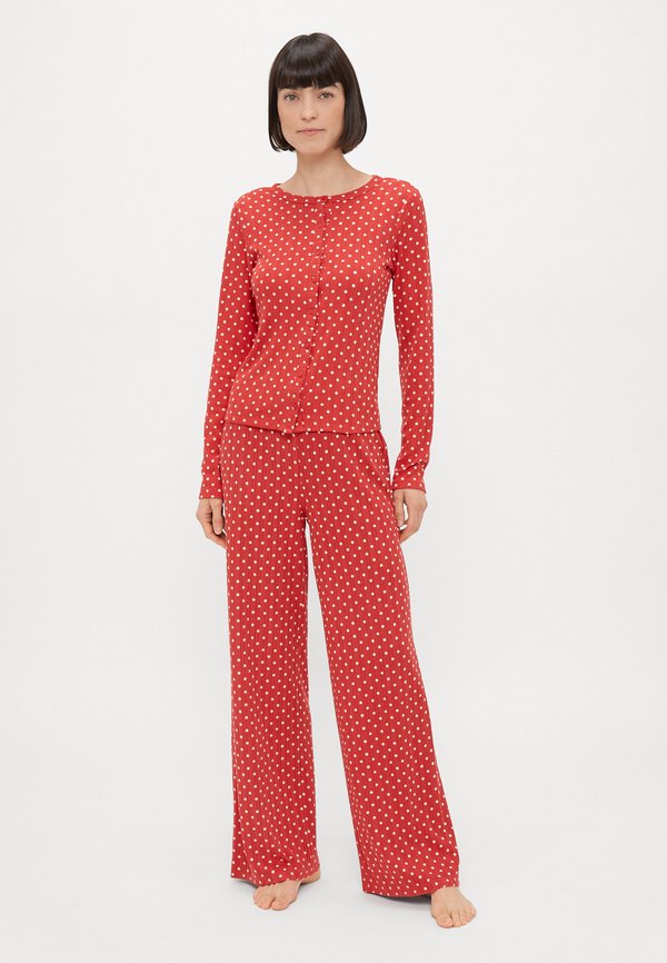 Abercrombie & Fitch POINTELLE LONG SLEEVE SHIRT
