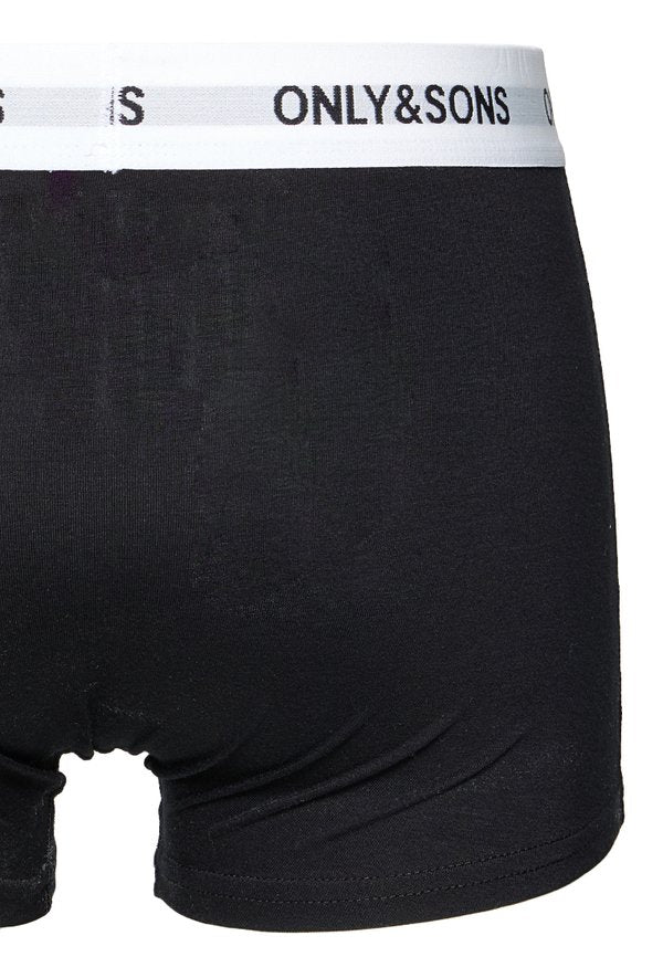 Only & Sons ONSTREY SOLID BOXER 5 PACK