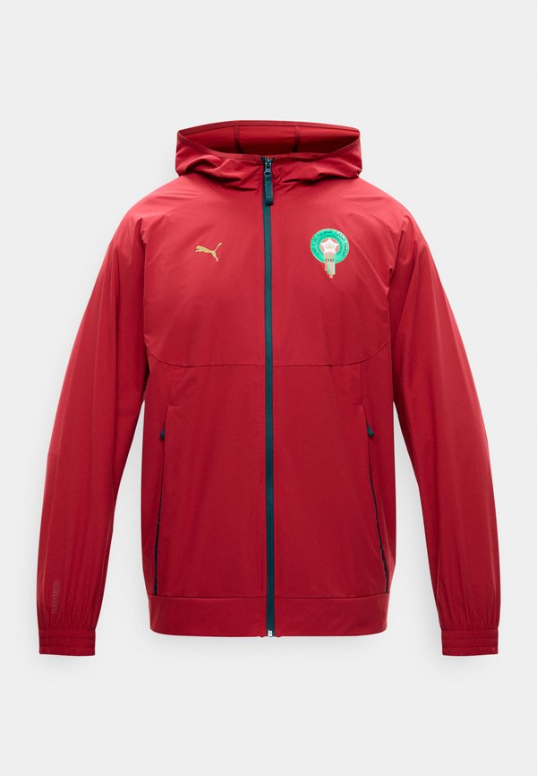 Puma National team wear - dark crimson-victory gold