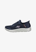 Skechers Trainers - navy and grey textile/synthetic