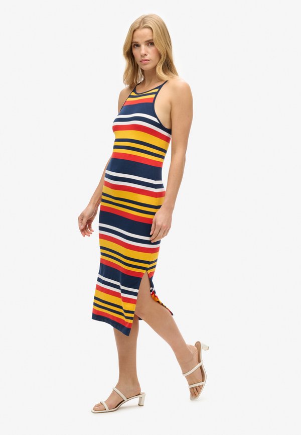 Superdry & Co STRIPE CAMI MIDI