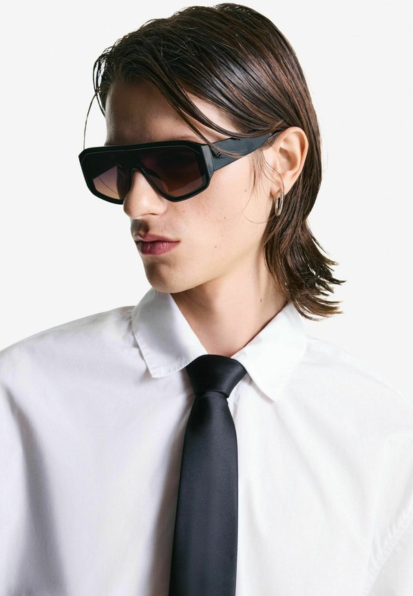 Bershka Tie - black