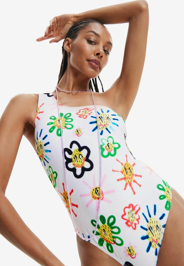 Desigual ASYMMETRIC STRAP SUN SWIMSUIT