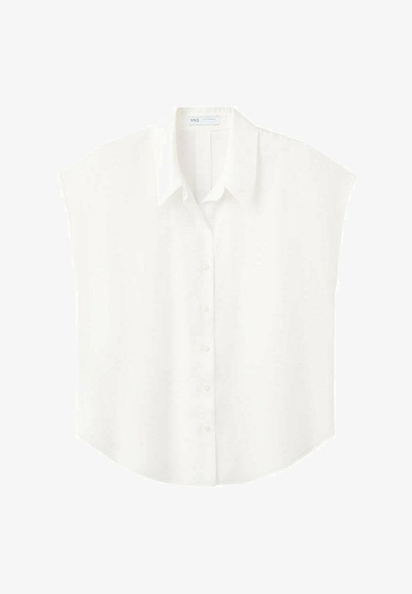 Mango ADULT - Button-down blouse - off-white