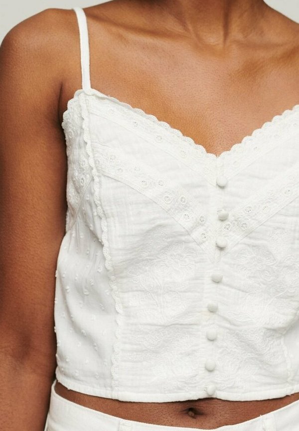 Superdry & Co VINTAGE EMBROIDERED CAMI