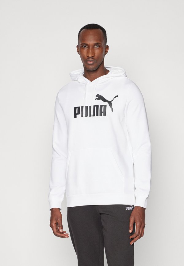 Puma ESS NO. 1 LOGO HOODIE FL - Hoodie - white