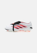 adidas Performance PREDATOR PRO FOLD-OVER TONGUE FIRM GROUND UNISEX - Firm-ground football boots - footwear white/solar turbo/core black