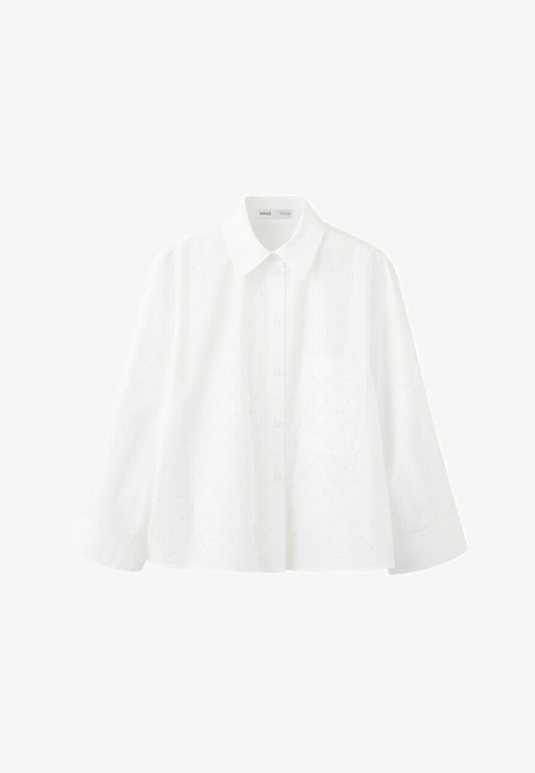 Mango Button-down blouse - Off White