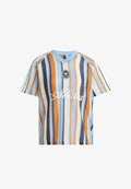 adidas Originals SUMMER GLOW KNITTED OVERSIZED - Print T-shirt - ash blue   ash blue