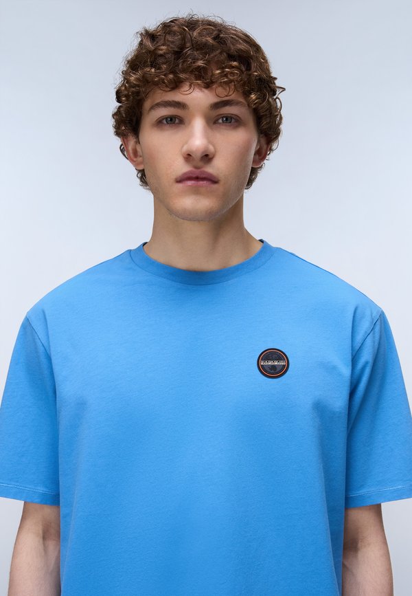 Napapijri BADGE JERSEY SHORT SLEEVE