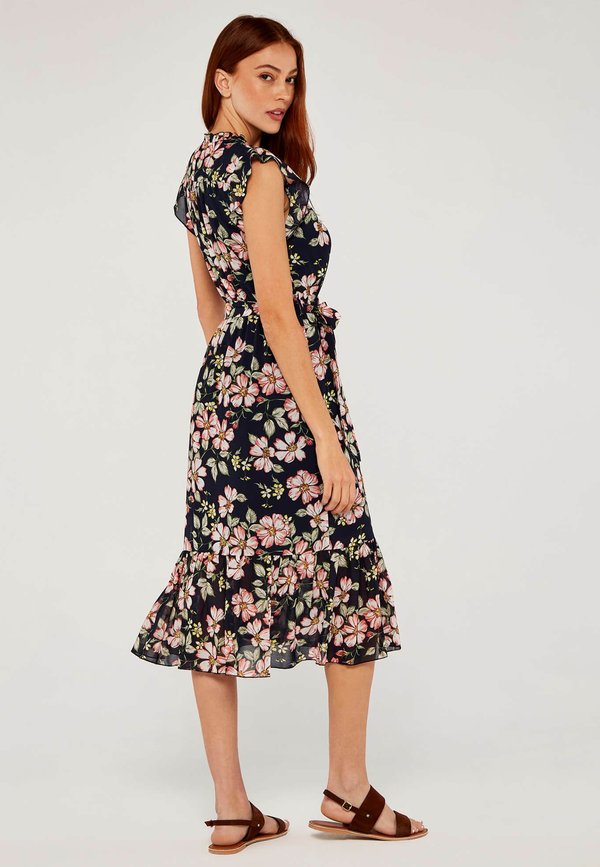 Apricot SMOCK DET SOFT FLORAL
