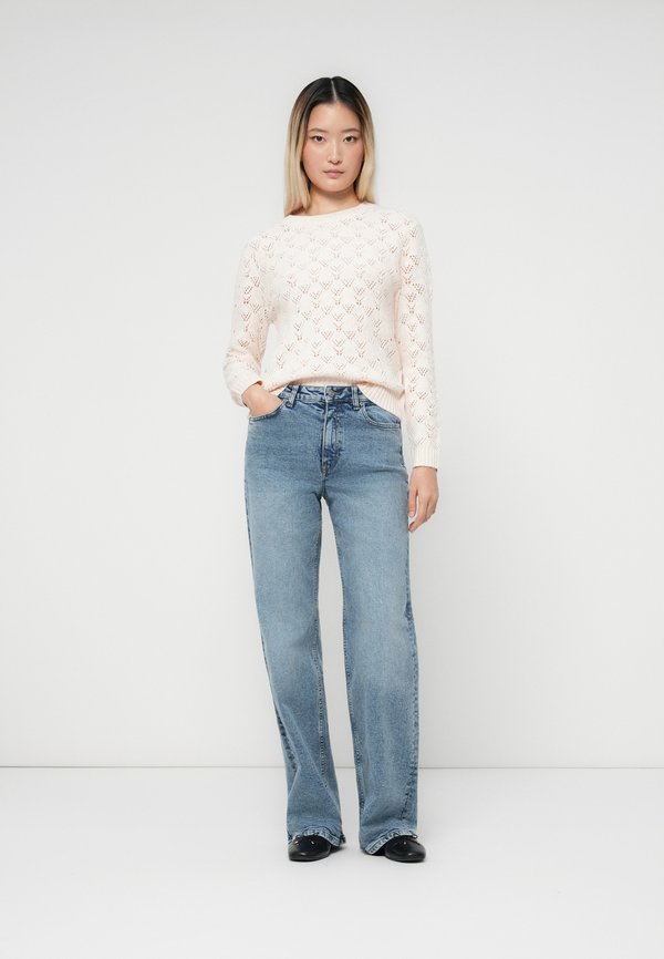 JDY JDYAMANDA LIFE O-NECK PULLOVER