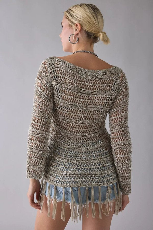 BDG Urban Outfitters FRINGE STITCHY