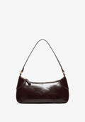Bershka Handbag - dark brown