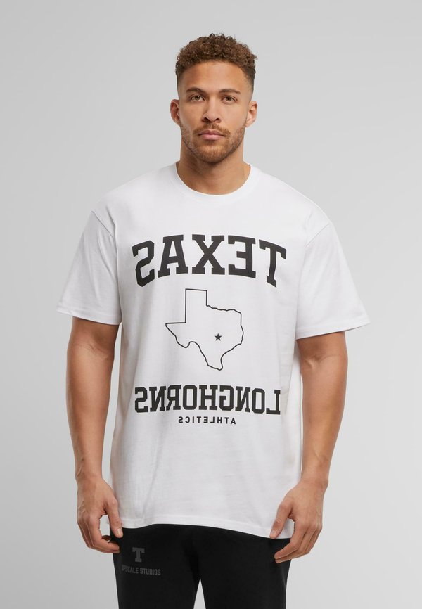 Upscale by Mister Tee TEXAS LONGHORNS MIRRORED  TEE