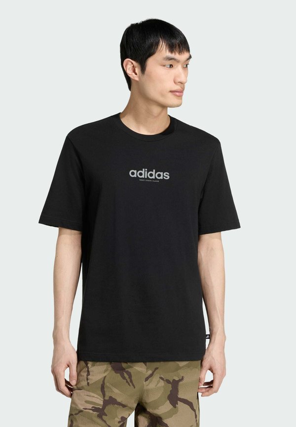 adidas Sportswear ADIDAS SPORTSWEAR BURGER FLAVOR GRAPHIC T-SHIRT - Print T-shirt - black