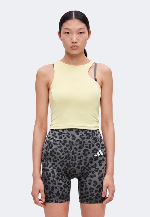 adidas Performance ALL ME TANK - Top - dual yellow