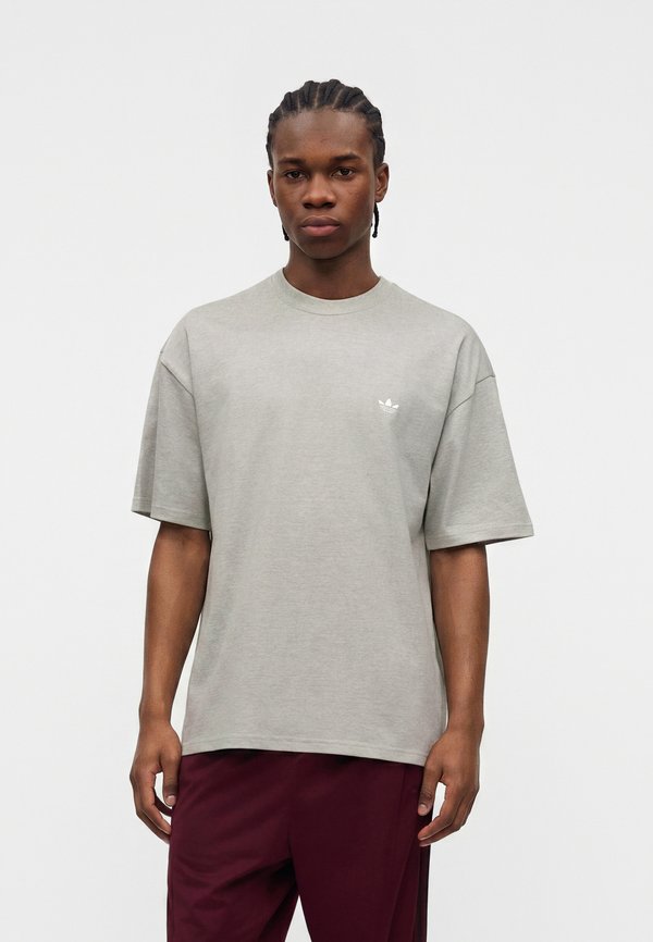 adidas Originals LOOSE TEE UNISEX - Basic T-shirt - medium grey heather